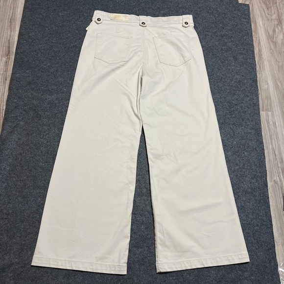 St. John's Bay Womens High Rise Wide Leg Birch Jean Size 16 - Picture 2 of 12
